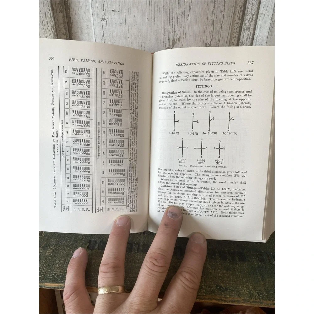 Piping Handbook‎ Mechanical Engineering Fluids Valves Oil Gas Steam Pipe 1945 HC
